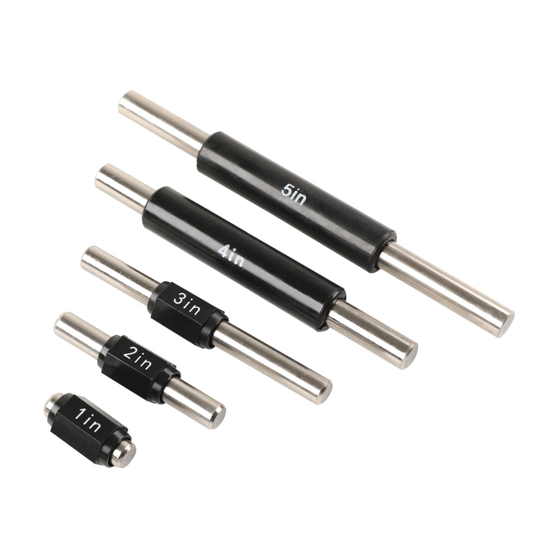 HFS(R) 0-6" x 0.0001" Outside Micrometer Caliper Set with Interchangeable Anvils, Accurate to 0.0001"