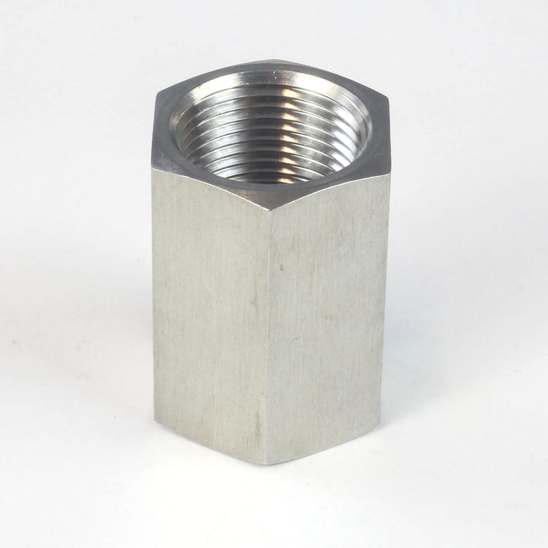 Hex Coupling Coupler 1/2" Female NPT Stainless Steel 304