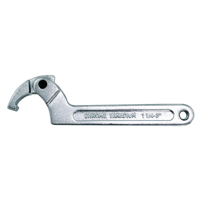 C Spanner Tool Adjustable Hook Wrench Chrome Vanadium